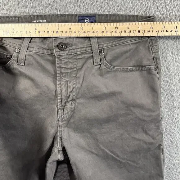 AG Adriano Goldschmied The Everett Slim Straight Pants Mens 32x32 (FITS 32x30) - Picture 9 of 10